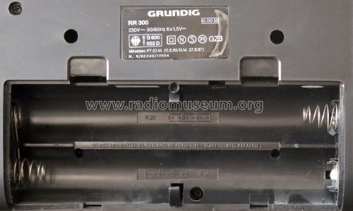 Radio-Recorder RR300; Grundig Radio- (ID = 2125773) Radio