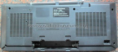 Radiorecorder RR446; Grundig Radio- (ID = 2088951) Radio