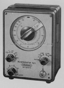 RC-Generator TG11; Grundig Radio- (ID = 252769) Equipment