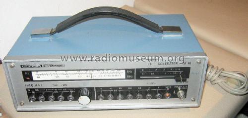 RC-Generator TG40; Grundig Radio- (ID = 2453504) Equipment