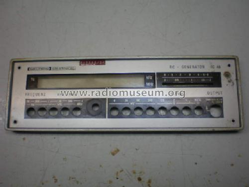 RC-Generator TG40; Grundig Radio- (ID = 888792) Equipment