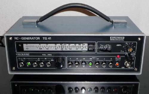 RC-Generator TG41; Grundig Radio- (ID = 1626819) Equipment