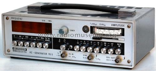 RC-Generator TG5; Grundig Radio- (ID = 2067072) Ausrüstung