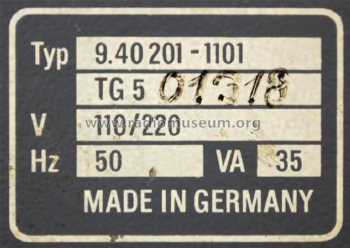 RC-Generator TG5; Grundig Radio- (ID = 2067076) Ausrüstung