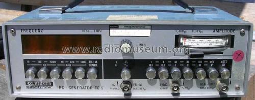 RC-Generator TG5; Grundig Radio- (ID = 987946) Equipment