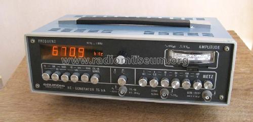 RC-Generator TG5A; Grundig Radio- (ID = 1171665) Equipment