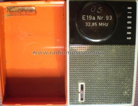 Receiver E19a Nr.93; Grundig Radio- (ID = 1902669) Commercial Re