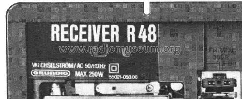 Receiver R48 HiFi; Grundig Radio- (ID = 758212) Radio