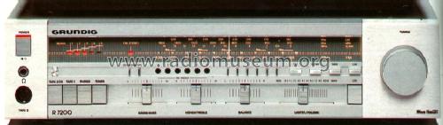 Receiver R 7200; Grundig Radio- (ID = 461479) Radio