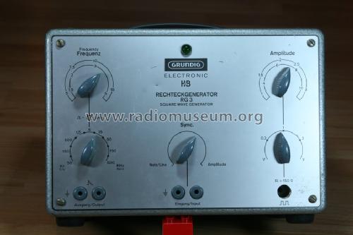 Rechteckgenerator RG3 ; Grundig Radio- (ID = 840373) Equipment
