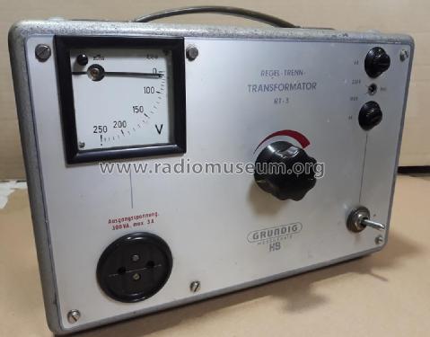 Regel-Trenn-Transformator RT3; Grundig Radio- (ID = 2435893) Equipment