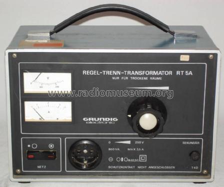 Regel-Trenn-Transformator RT5A; Grundig Radio- (ID = 1631261) Equipment