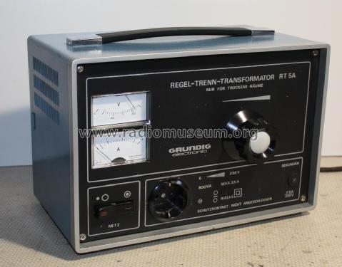 Regel-Trenn-Transformator RT5A; Grundig Radio- (ID = 2036974) Equipment