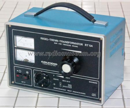 Regel-Trenn-Transformator RT5A; Grundig Radio- (ID = 2138274) Equipment