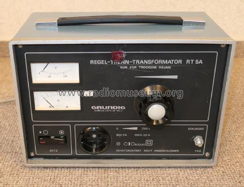 Regel-Trenn-Transformator RT5A; Grundig Radio- (ID = 2518992) Equipment