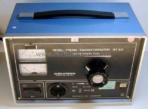 Regel-Trenn-Transformator RT5A; Grundig Radio- (ID = 459219) Equipment