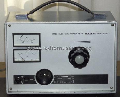 Regel-Trenntransformator RT4A; Grundig Radio- (ID = 1035985) Equipment