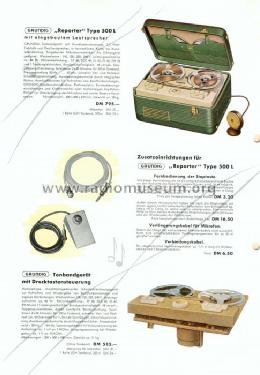 Reporter 500L; Grundig Radio- (ID = 17889) Reg-Riprod