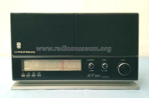 Rundfunkgerät RF100; Grundig Radio- (ID = 2076738) Radio