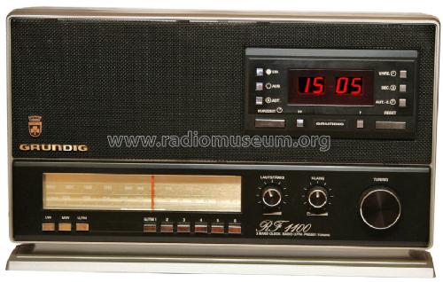 3 Band Clock Radio RF1100; Grundig Radio- (ID = 1546493) Radio