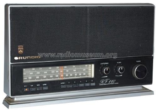 RF110; Grundig Radio- (ID = 1351140) Radio