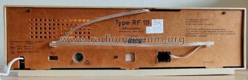 RF111 SK; Grundig Radio- (ID = 2751871) Radio