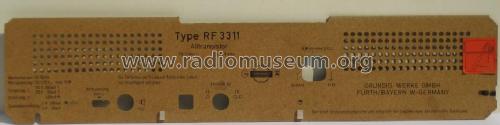 RF3311 Ch= CS150; Grundig Radio- (ID = 750565) Radio