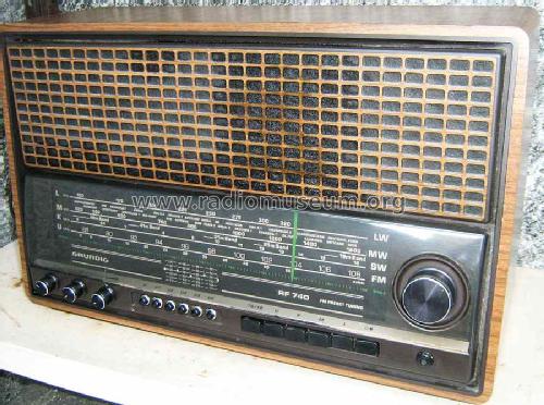 RF740 Ch= RC202P; Grundig Radio- (ID = 1528727) Radio