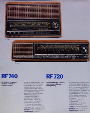 RF740 Ch= RC202P; Grundig Radio- (ID = 1988007) Radio