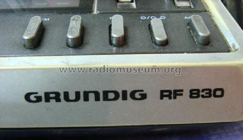 RF830; Grundig Radio- (ID = 1333585) Radio