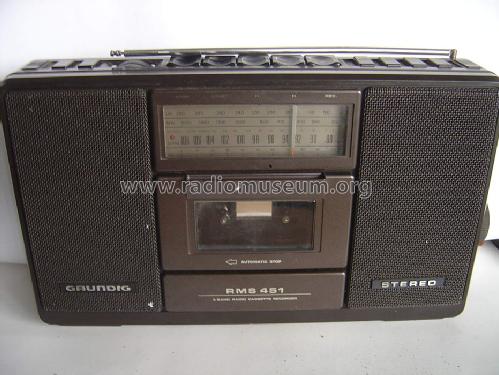 RMS 451; Grundig Radio- (ID = 446154) Radio