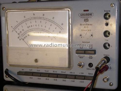 Röhrenvoltmeter RV55; Grundig Radio- (ID = 396200) Equipment