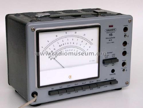 Röhrenvoltmeter RV55; Grundig Radio- (ID = 58736) Equipment