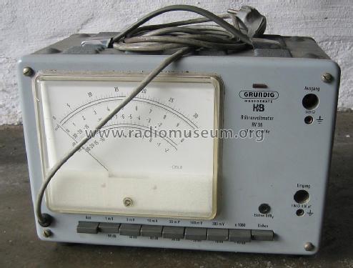 Röhrenvoltmeter RV56; Grundig Radio- (ID = 1033882) Equipment