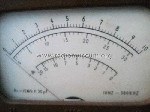 Röhrenvoltmeter TV1; Grundig Radio- (ID = 1628297) Equipment