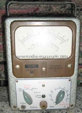 Röhrenvoltmeter TV1; Grundig Radio- (ID = 1628299) Equipment