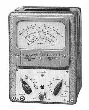 Röhrenvoltmeter TV1; Grundig Radio- (ID = 237598) Equipment