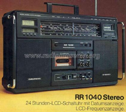 RR1040 Professional; Grundig Radio- (ID = 179164) Radio