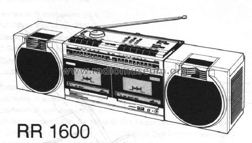 RR1600; Grundig Radio- (ID = 757058) Radio