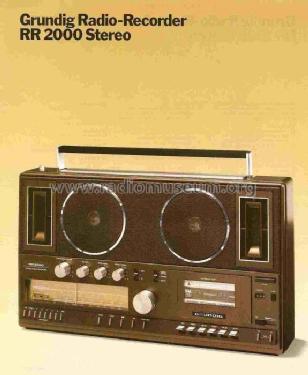 RR2000; Grundig Radio- (ID = 634563) Radio