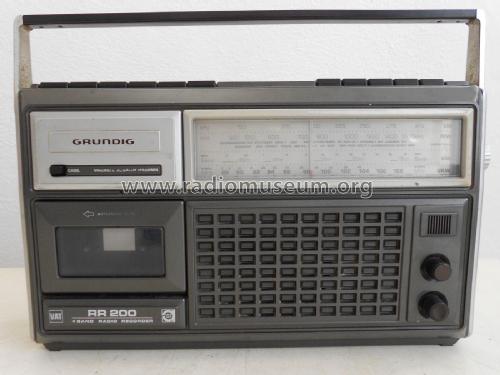 RR200; Grundig Radio- (ID = 2264920) Radio