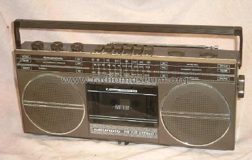 Stereo Radio Cassette Recorder RR325L; Grundig Radio- (ID = 140548) Radio