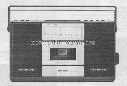 3 Band Radio Cassette Recorder RR450; Grundig Radio- (ID = 83125) Radio