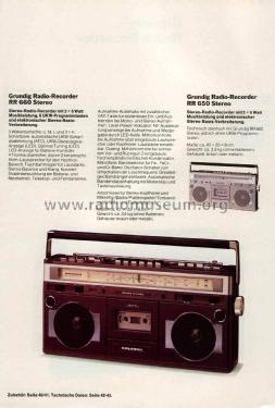 RR660 Stereo; Grundig Radio- (ID = 2106903) Radio