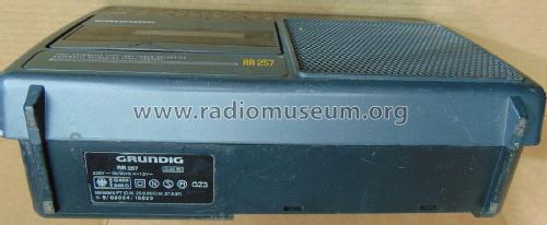 RR 257; Grundig Radio- (ID = 2859815) Radio