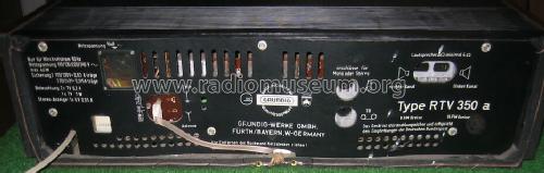 RTV350a Ch= CS350a; Grundig Radio- (ID = 1085214) Radio