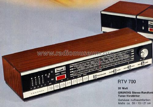 RTV700 Ch= RC500; Grundig Radio- (ID = 479967) Radio