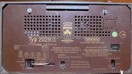 2029/S; Grundig Radio- (ID = 1943425) Radio