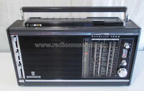 Satellit 1000; Grundig Radio- (ID = 1625678) Radio