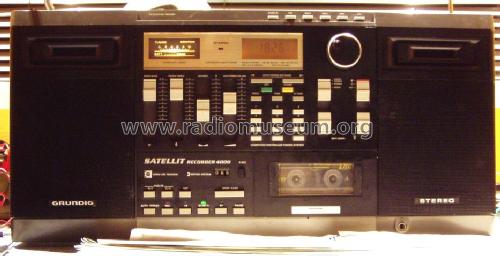 Satellit Recorder 4000; Grundig Radio- (ID = 480956) Radio